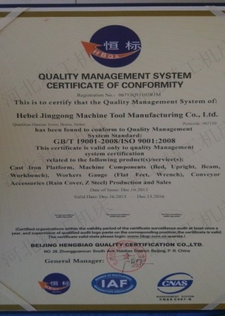 ISO900質量管理體系認證(英文）